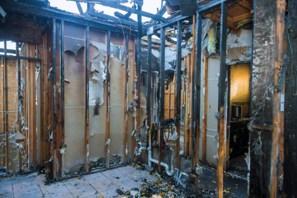 Professional Fire Damage Repair technician working in Wayne, PA